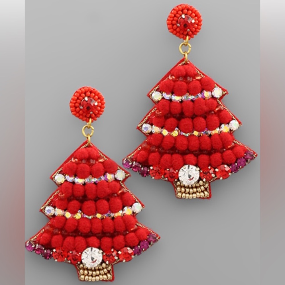 Christmas Tree Earrings